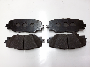 Image of Disc Brake Pad Set (Front). 3rd Row Seating. A set. image for your 2021 Toyota RAV4  LE Sport Utility 